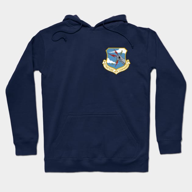 Strategic Air Command (SAC) Crest Hoodie by John_Matthews_Art